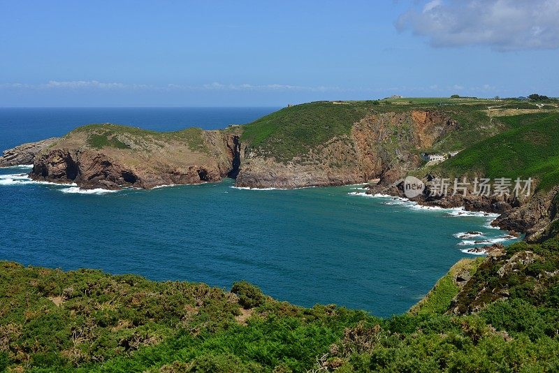 英国泽西岛Plemont Bay